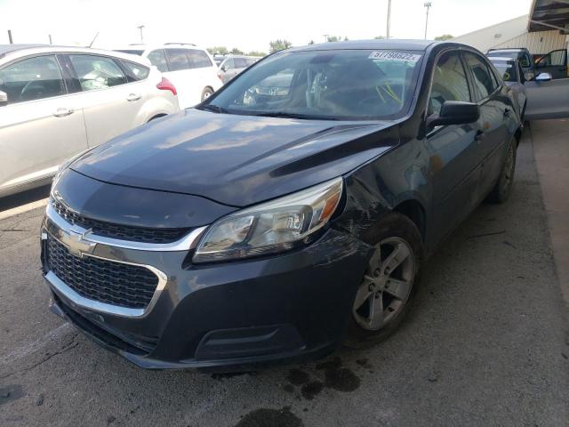 1G11B5SL2FF182415 - 2015 CHEVROLET MALIBU LS GRAY photo 2