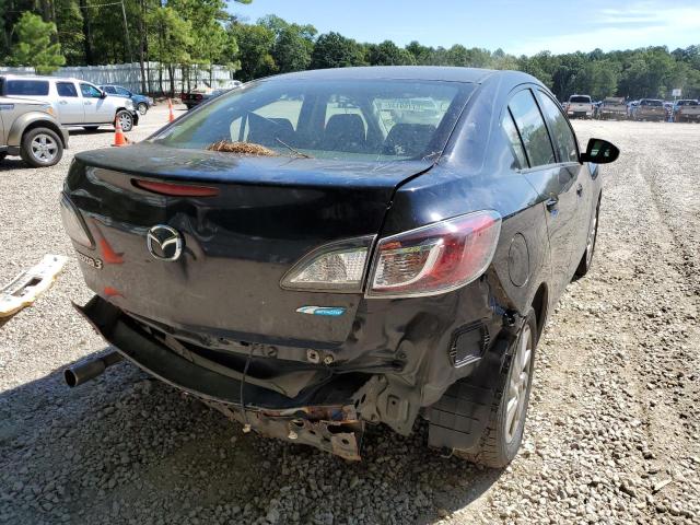 JM1BL1V82C1675979 - 2012 MAZDA 3 I BLACK photo 4