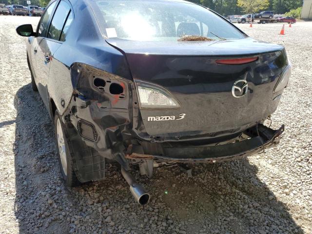 JM1BL1V82C1675979 - 2012 MAZDA 3 I BLACK photo 9