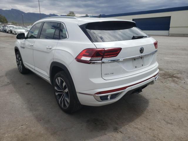 1V2CE2CA9MC215409 - 2021 VOLKSWAGEN ATLAS CROS Белый фото 3