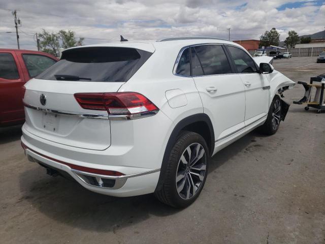 1V2CE2CA9MC215409 - 2021 VOLKSWAGEN ATLAS CROS Белый фото 4