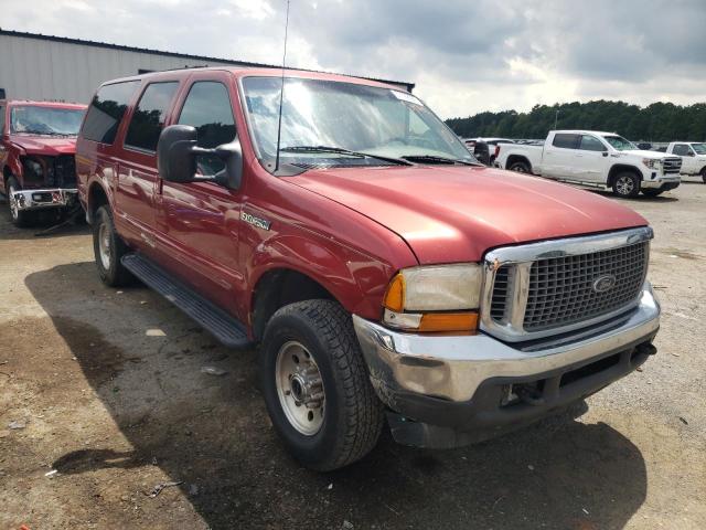 1FMNU41S3YEC34242 - 2000 FORD EXCURSION RED photo 1