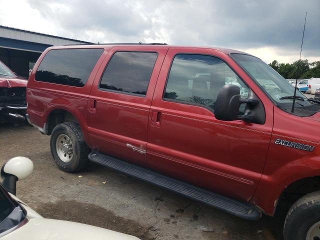 1FMNU41S3YEC34242 - 2000 FORD EXCURSION RED photo 9