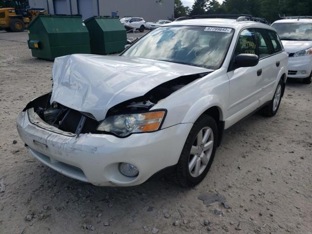 4S4BP61C977345413 - 2007 SUBARU LEGACY OUT WHITE photo 2