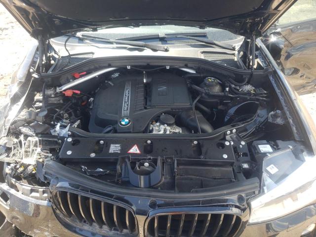 5UXXW5C58G0N93214 - 2016 BMW X4 XDRIVE3 BLACK photo 7
