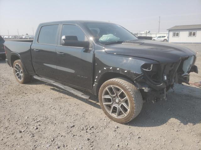 1C6SRFRTXKN702371 - 2019 RAM 1500 LARAM BLACK photo 1