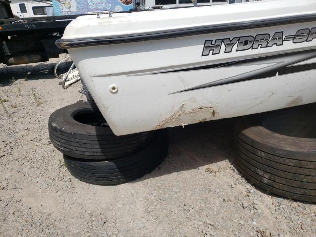 HSXBA114F900 - 2000 HYDR BOAT ONLY WHITE photo 9