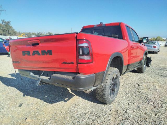 1C6RRFEG0KN820226 - 2019 RAM 1500 REBEL წითელი ფოტო 4