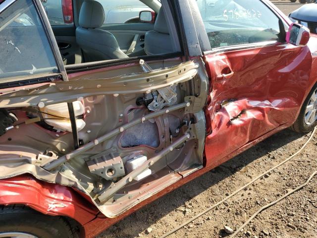 4T1BB46K19U110026 - 2009 TOYOTA CAMRY HYBR RED photo 9