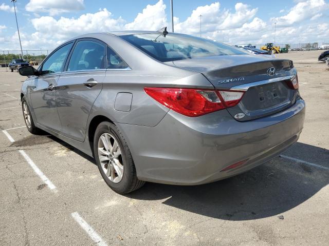 5NPEB4AC8DH730473 - 2013 HYUNDAI SONATA GLS GRAY photo 3