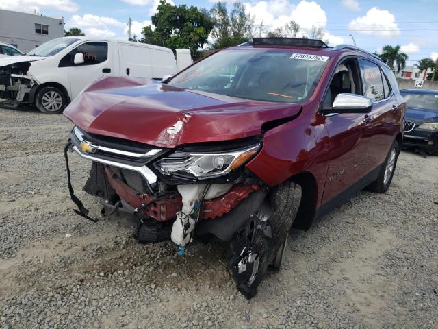 3GNAXNEX7JS621871 - 2018 CHEVROLET EQUINOX PR RED photo 2