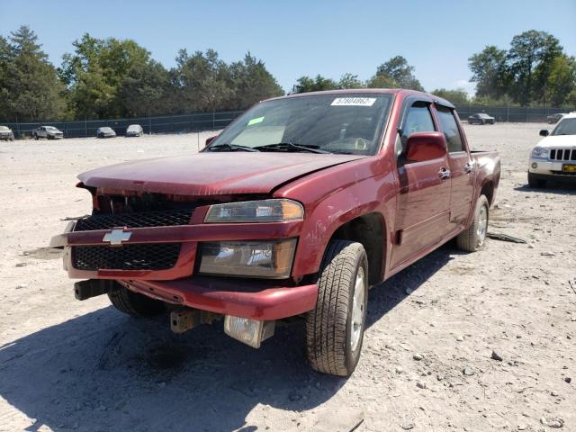1GCDSCF90B8129668 - 2011 CHEVROLET COLORADO L BURGUNDY photo 2