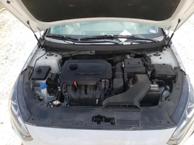 5NPE34AF7KH752730 - 2019 HYUNDAI SONATA LIM WHITE photo 7