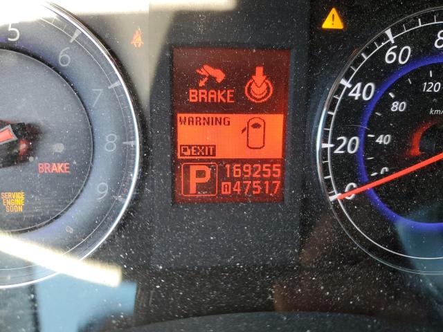 JNKAJ09F28M352878 - 2008 INFINITI EX35 BASE Սև լուսանկար 8