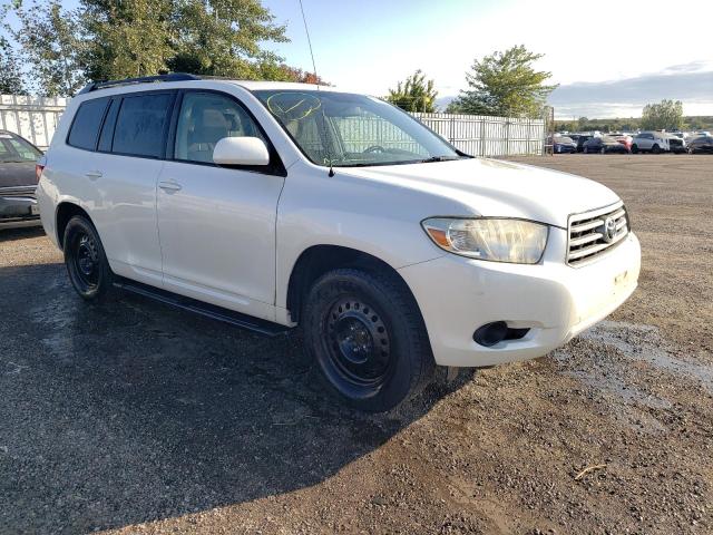 JTEES41A082069393 - 2008 TOYOTA HIGHLANDER WHITE photo 9