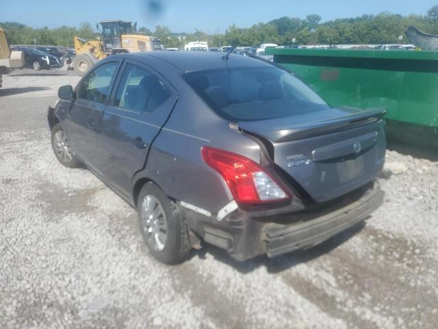 3N1CN7AP9EL839130 - 2014 NISSAN VERSA S GRAY photo 3