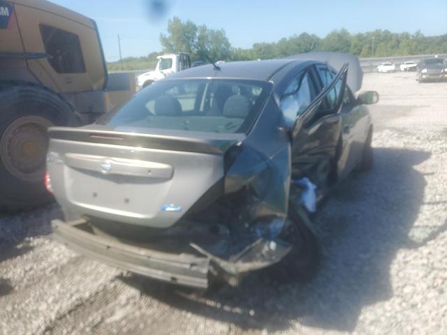 3N1CN7AP9EL839130 - 2014 NISSAN VERSA S GRAY photo 4