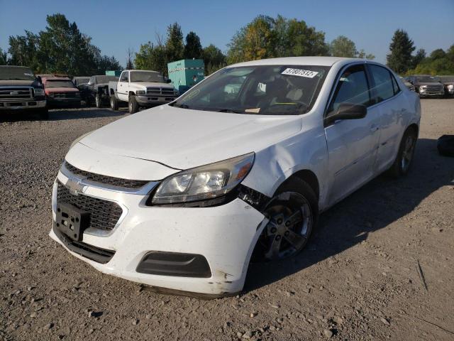 1G11B5SL0EF157138 - 2014 CHEVROLET MALIBU LS WHITE photo 2