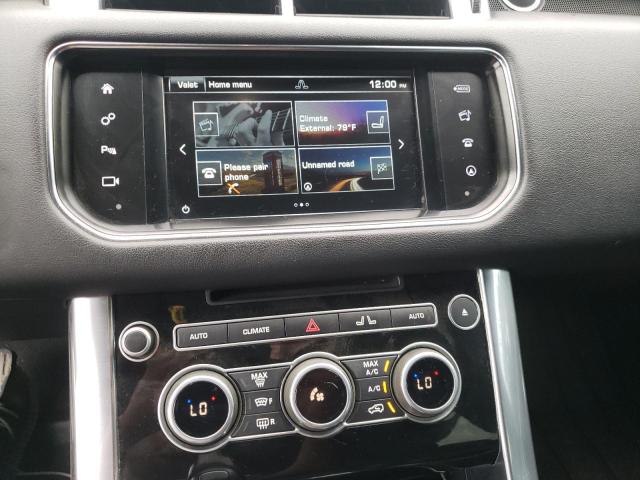 SALWR2KF4GA632915 - 2016 LAND ROVER RANGE ROVE GRAY photo 9