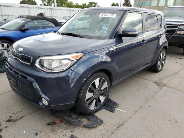 KNDJX3A5XE7093216 - 2014 KIA SOUL ! BLUE photo 2