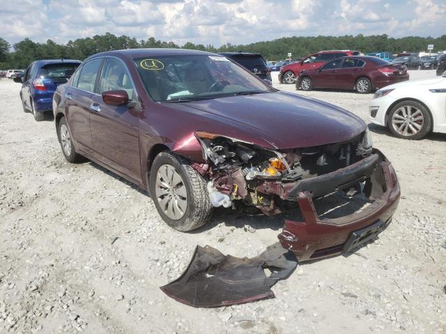 1HGCP26329A065480 - 2009 HONDA ACCORD LX MAROON photo 1