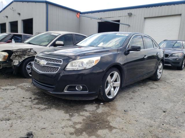 1G11J5SX7DF183398 - 2013 CHEVROLET MALIBU LTZ შავი ფოტო 2