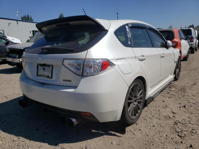 JF1GR7E64DG831899 - 2013 SUBARU IMPREZA WR WHITE photo 4