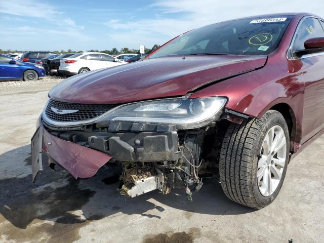 1C3CCCAB7GN137413 - 2016 CHRYSLER 200 LIMITE RED photo 9