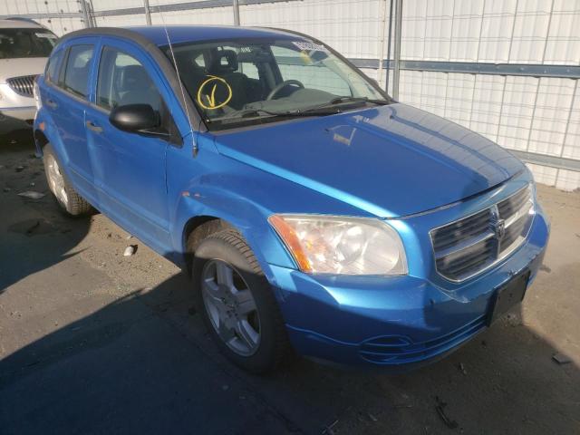 1B3HB48B68D657501 - 2008 DODGE CALIBER SX BLUE photo 1