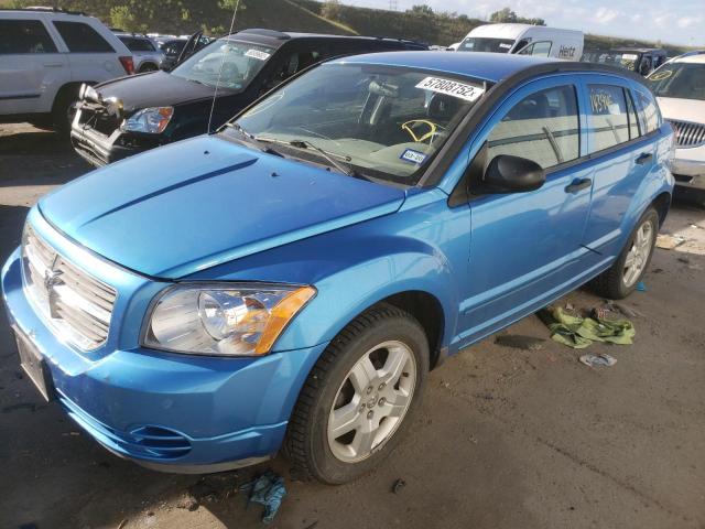 1B3HB48B68D657501 - 2008 DODGE CALIBER SX BLUE photo 2