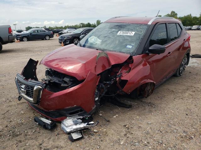 3N1CP5CU5JL529228 - 2018 NISSAN KICKS S RED photo 2