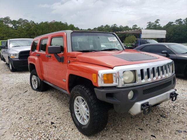 5GTEN13E588181848 - 2008 HUMMER H3 ORANGE photo 1