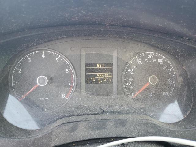 3VW2K7AJ0DM374482 - 2013 VOLKSWAGEN JETTA BASE Սև լուսանկար 8