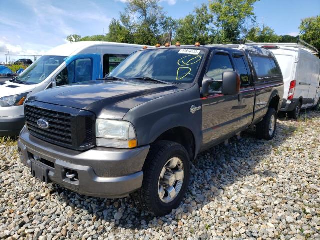 1FTSX31PX4EC34947 - 2004 FORD F-350 BLACK photo 2