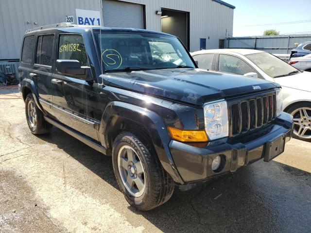 1J8HG48N16C230717 - 2006 JEEP COMMANDER შავი ფოტო 1