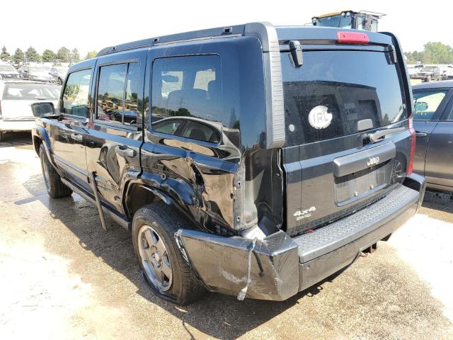 1J8HG48N16C230717 - 2006 JEEP COMMANDER შავი ფოტო 3