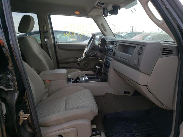 1J8HG48N16C230717 - 2006 JEEP COMMANDER შავი ფოტო 5