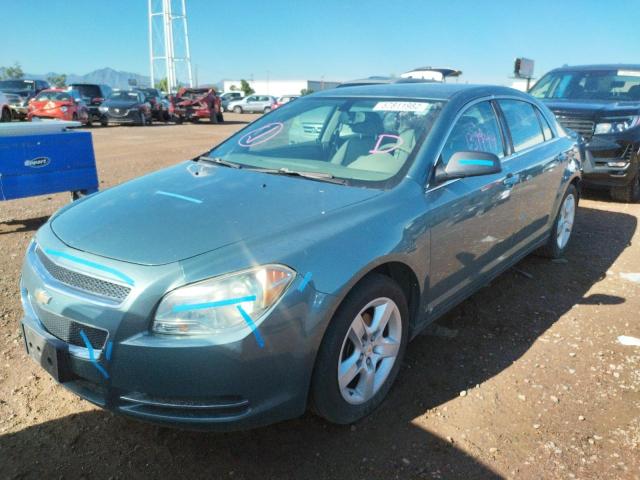 1G1ZG57B99F184669 - 2009 CHEVROLET MALIBU LS TEAL photo 2