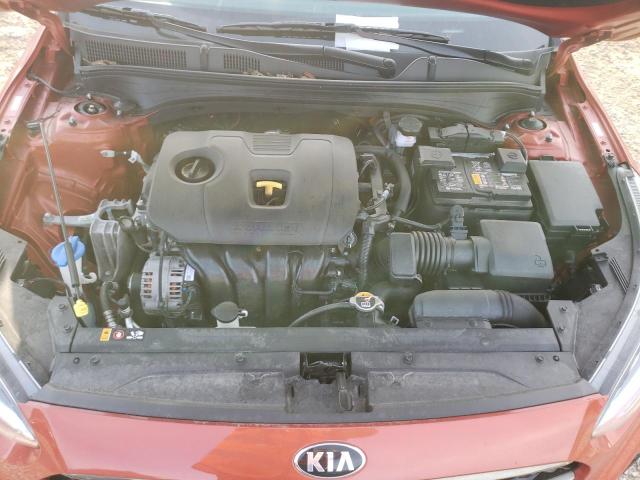 3KPF34ADXME398468 - 2021 KIA FORTE GT L ORANGE photo 7