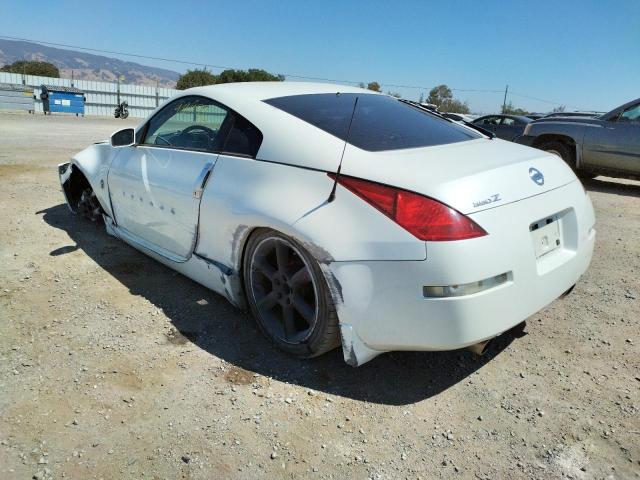 JN1AZ34D94T150981 - 2004 NISSAN 350Z COUPE WHITE photo 3