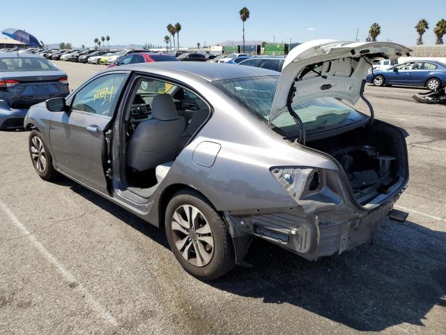 1HGCR2F31EA004092 - 2014 HONDA ACCORD LX GRAY photo 3