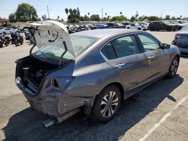 1HGCR2F31EA004092 - 2014 HONDA ACCORD LX GRAY photo 4