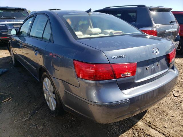 5NPET4AC6AH658133 - 2010 HYUNDAI SONATA GLS GRAY photo 3