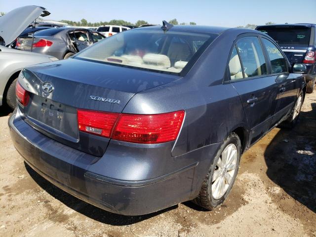 5NPET4AC6AH658133 - 2010 HYUNDAI SONATA GLS GRAY photo 4