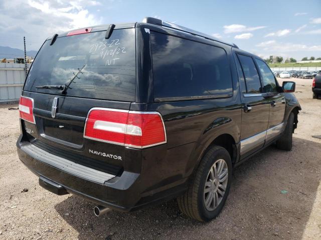 5LMFL28547LJ22150 - 2007 LINCOLN NAVIGATOR BLACK photo 4