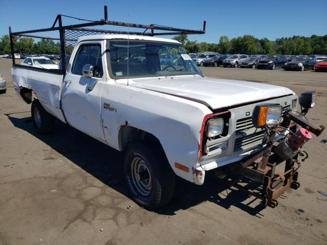 1B7HM06Y0MS216560 - 1991 DODGE W-SERIES W WHITE photo 1