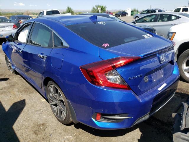 19XFC1F99LE004069 - 2020 HONDA CIVIC TOUR BLUE photo 3