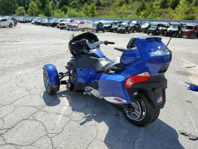 2BXJBKC11CV000251 - 2012 CAN-AM SPYDER ROA BLUE photo 3