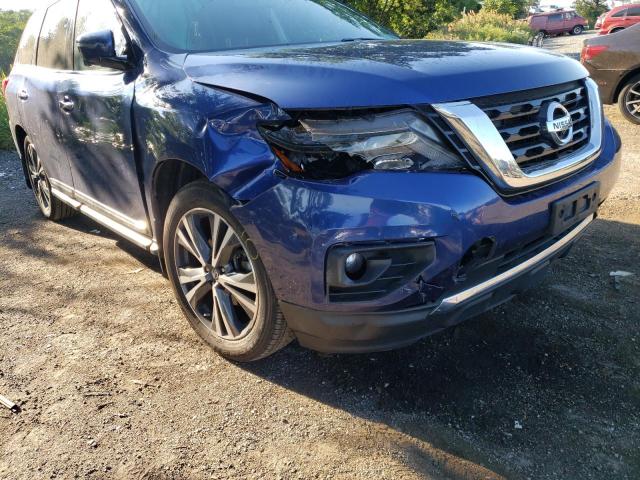 5N1DR2MN8HC666909 - 2017 NISSAN PATHFINDER BLUE photo 9