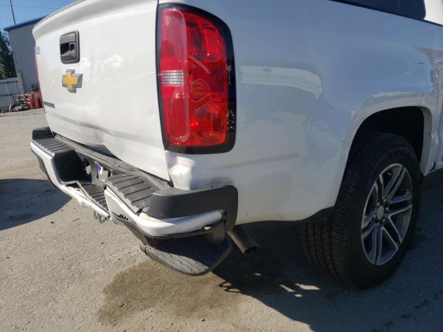 1GCGSBEA9L1129150 - 2020 CHEVROLET COLORADO WHITE photo 9